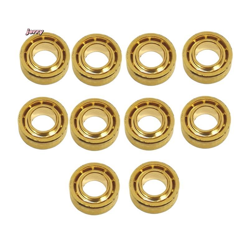 10 Pçs YoYo Rolamento R188 Rolamentos Profissional Extra Longo Silencioso Substituir Peças De Ouro