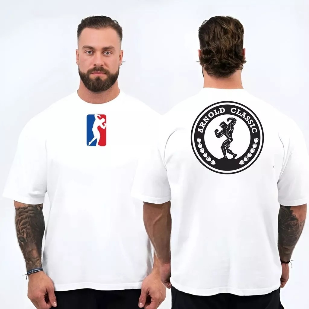 Camiseta Masculina Academia Legends Classic Lançamento 100% algodão Unissex Plus Size Oversized Premium - Estampaê
