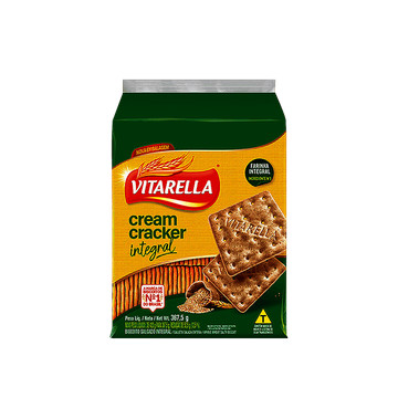 Vitarella Integral Cream Cracker Biscoito