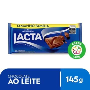 Chocolate ao Leite Lacta
