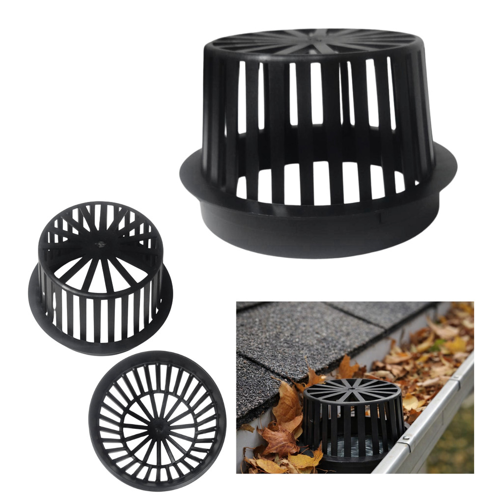 Ralo Abacaxi Plástico Anti Folhas Para Calha e Tubo 150 Mm