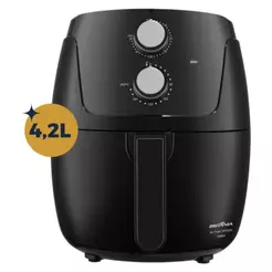 Fritadeira Elétrica Air Fryer Britânia BFR36A 4,2L Revestimento Silverstone 1500W
