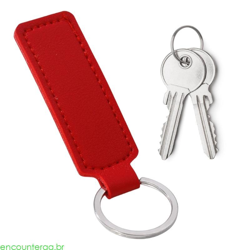 Encountera Chaveiro Couro PU A Rasgos , Para Ciclismo , Caminhada , Porta-Chaves
