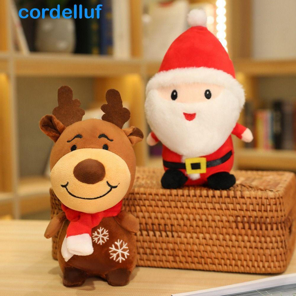 CORDELLUF Árvore De Natal Brinquedos De Pelúcia Papai Noel Decoração Do Quarto Casa Sofá Fontes De Festa Brinquedo Ornam