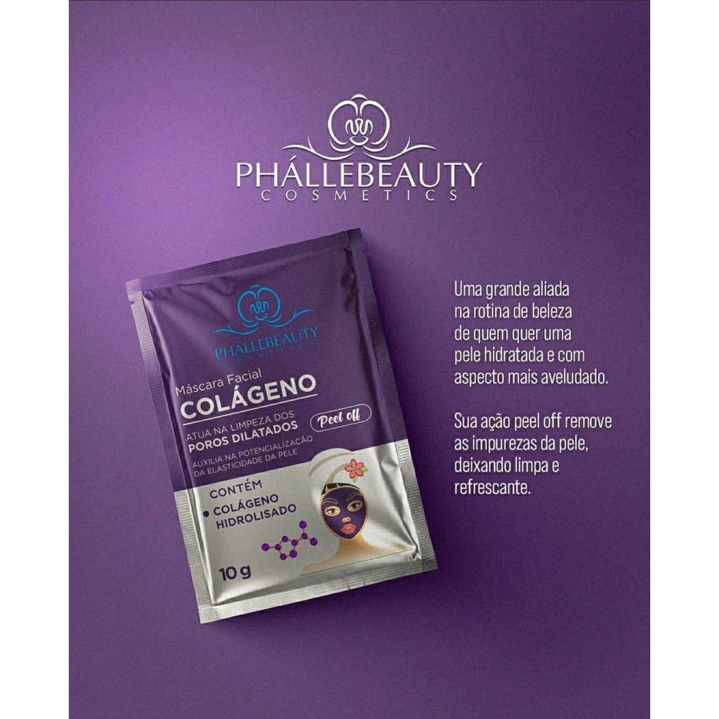 Máscara Facial Colágeno - Phállebeauty