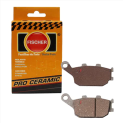 Pastilha Traseira Fischer FJ1150PC Honda Hornet cb300 Yamaha mt07 mt09 tracer