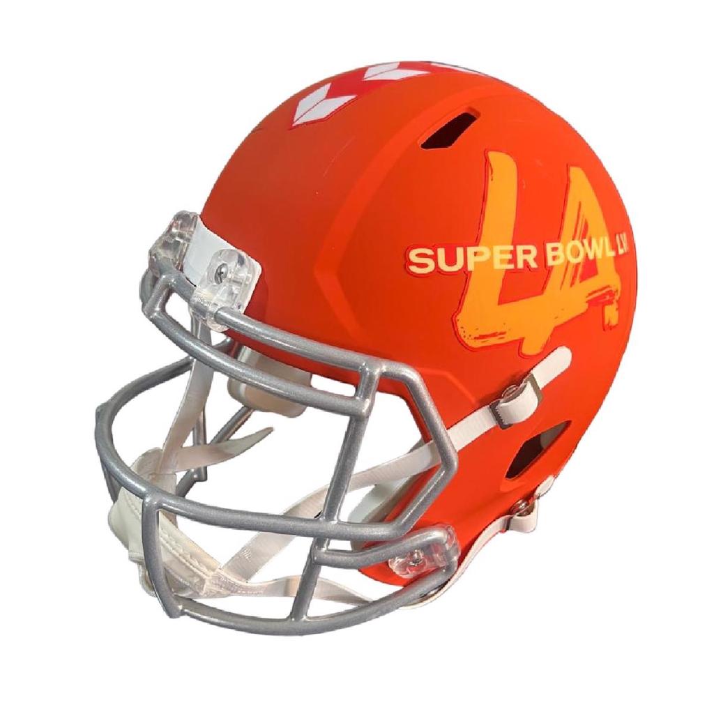Capacete De Futebol Americano Speed Replica Helmet Super Bowl 56 Assinado Marcus Allen