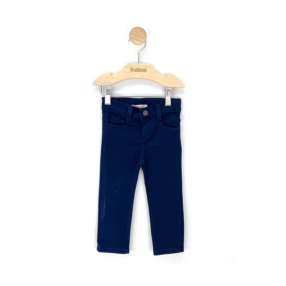 Calça Menino Sarja Botão - Kidstok
