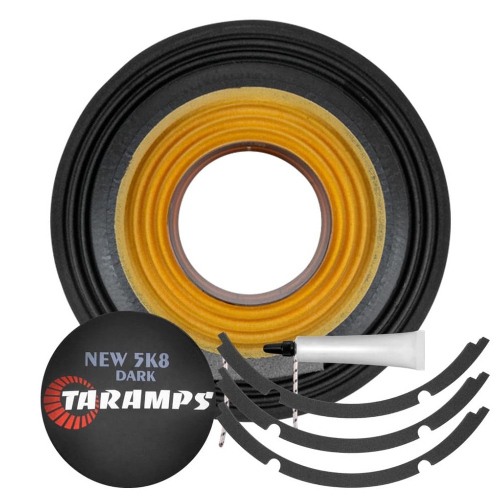 KIT REPARO ALTO FALANTE TARAMPS 7DRIVER THUNDER NEW DARK 5K8 12 POLEGADAS ORIGINAL