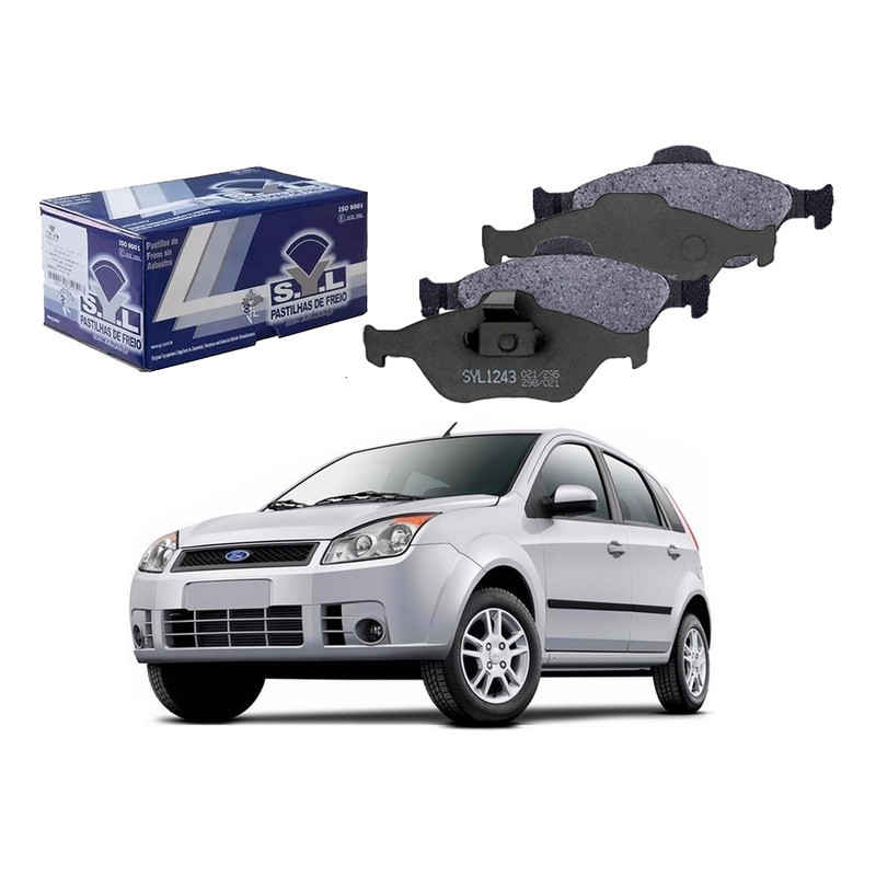 Pastilha Freio Dianteira Fiesta 1.0 1.6 2007 A 2010 em Oferta na Shopee