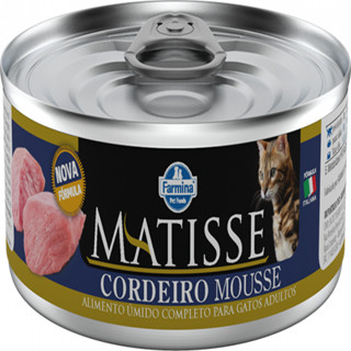 Matisse para Gatos Adultos de Todas as Raças Sabor Cordeiro 85g em Oferta na Shopee