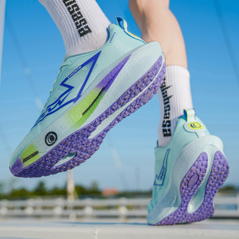 Tênis De Corrida De Prancha De Carbono Endless 3 Com Malha Respirável E Absorvente De Choque 45