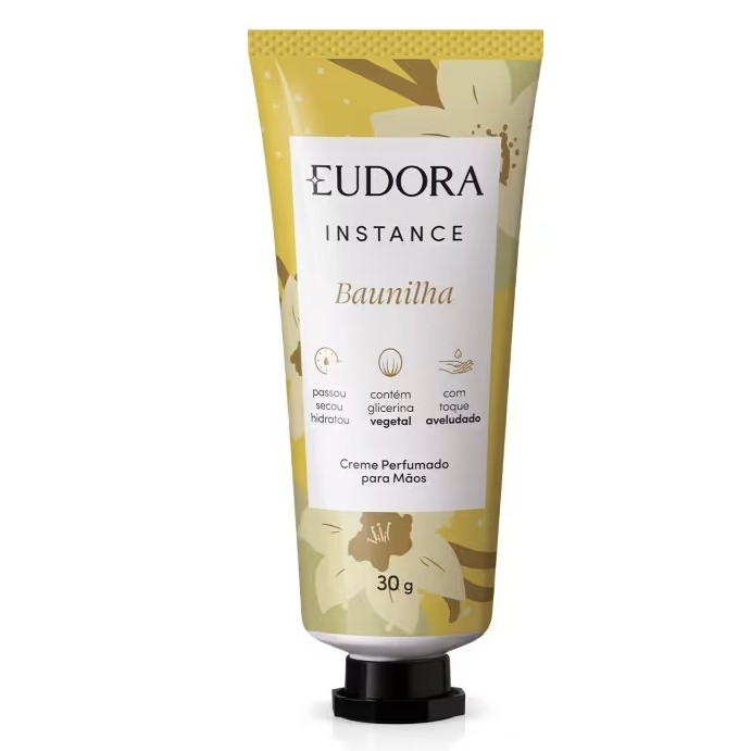 Creme Perfumado para Mãos Instance Baunilha 30ml