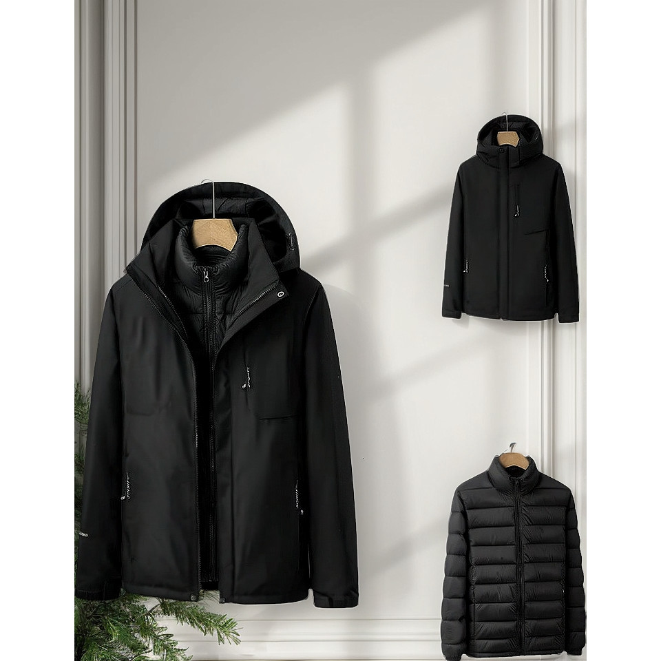Jaqueta Feminina Puffer Bobojaco De Nylon + Corta Vento