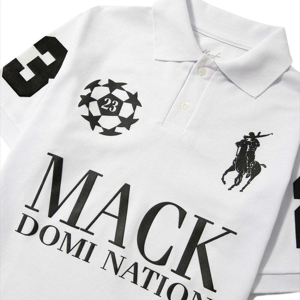 Camiseta Polo Unissex 100% Algodão:"White League Polo"