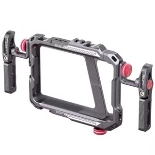 Cage Gaiola Estabilizadora Metal Dupla Empunhadura Suporte Celular Universal Oásis OIF-7901 em Oferta na Shopee