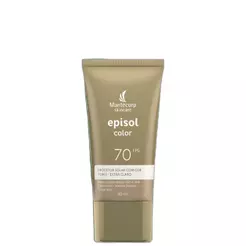 Mantecorp Episol Color Tom 1 Extra Claro FPS 70 - Protetor Solar Facial com Cor 40ml