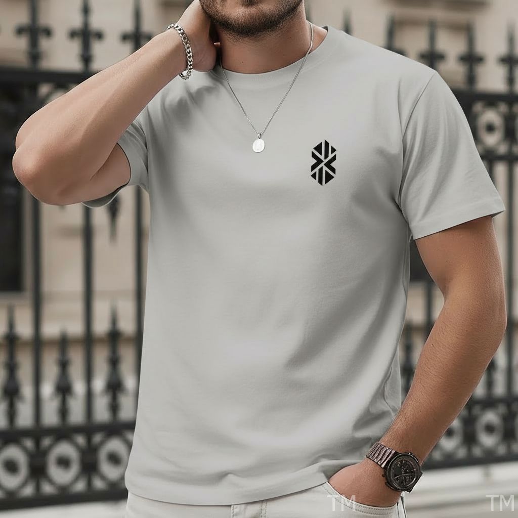 Camiseta Unissex Estilosa Masculina Estampada Tribal Pequeno Street Camisa Respirável Academia