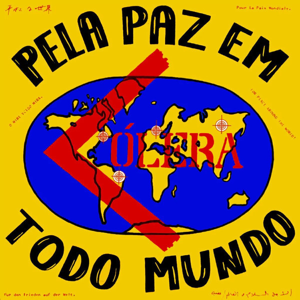 Cólera - Pela Paz Em Todo Mundo (CD Novo, Slipcase)