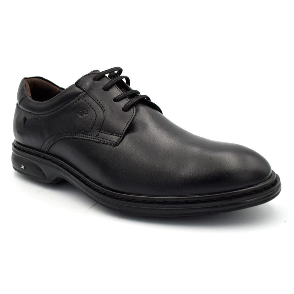 Sapato Social de Couro Masculino Jota Pe 3D Force