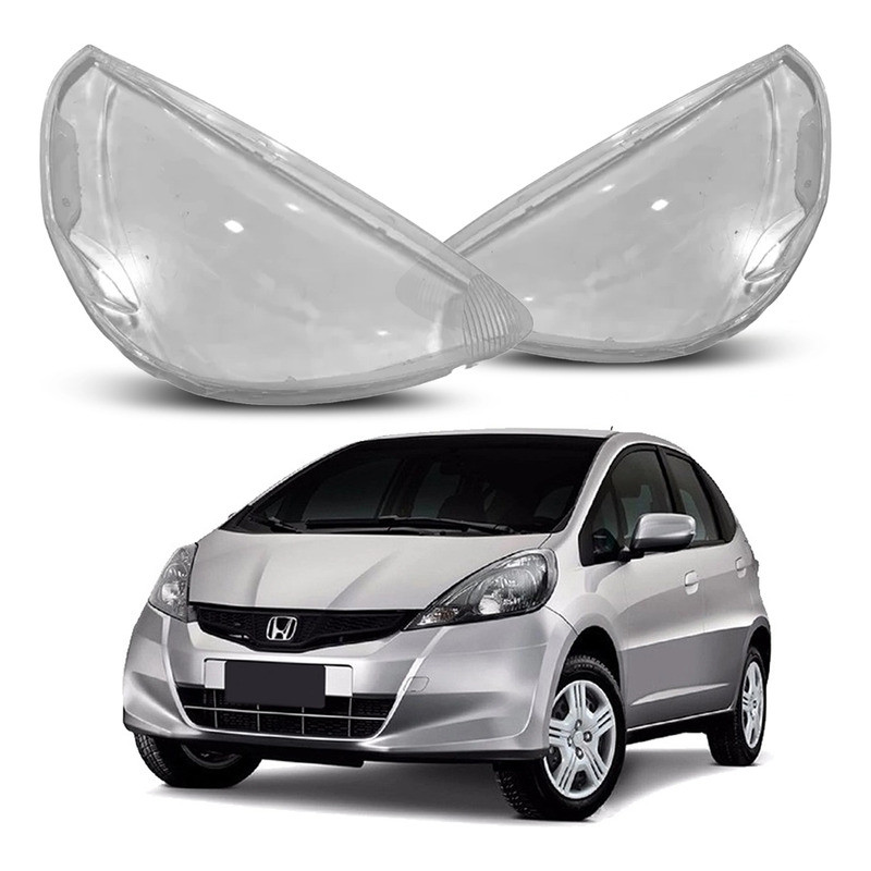 Par De Lente Farol Dianteiro Honda Fit 1.4 1.5 2009 A 2014 em Oferta na Shopee