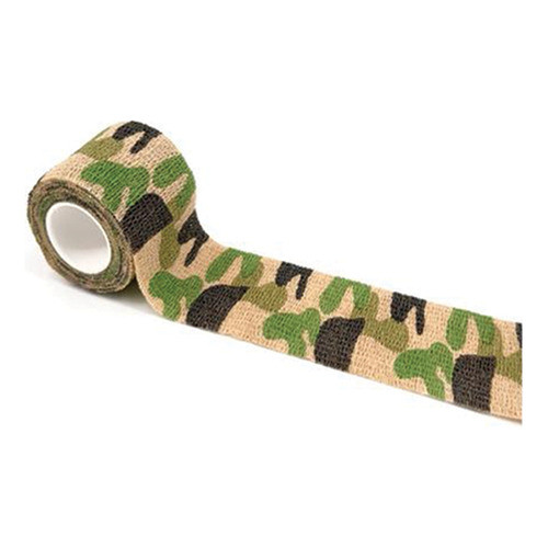 02 Unid. Bandagens Elasticas Adesivas WS Tattoo Tatuagem para Biqueira Grip  5cm x 4.5mt Camuflada War