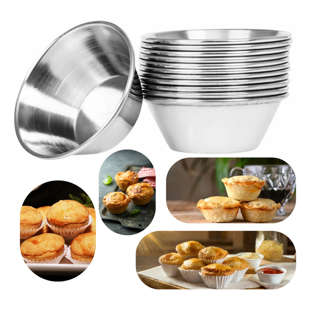 12 Formas Para Empada E Salgados N°2 Festas Forminhas Media em Oferta na Shopee