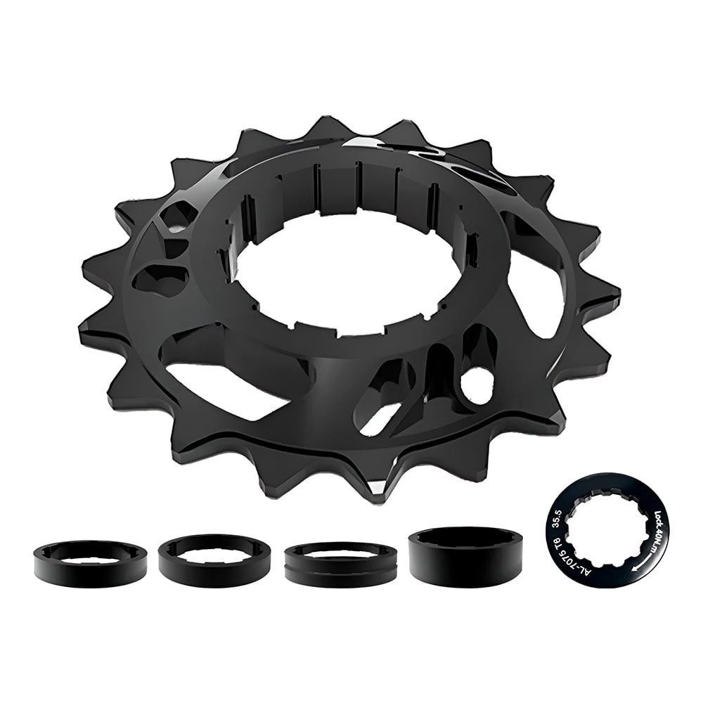 Kit De Conversão Cassete Tanque Cog Single Speed 18 Dentes