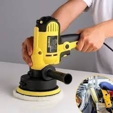 Politriz Lixadeira Automotiva  127V Motor de 600W Profissional Restauração de Pintura de Carro Farol