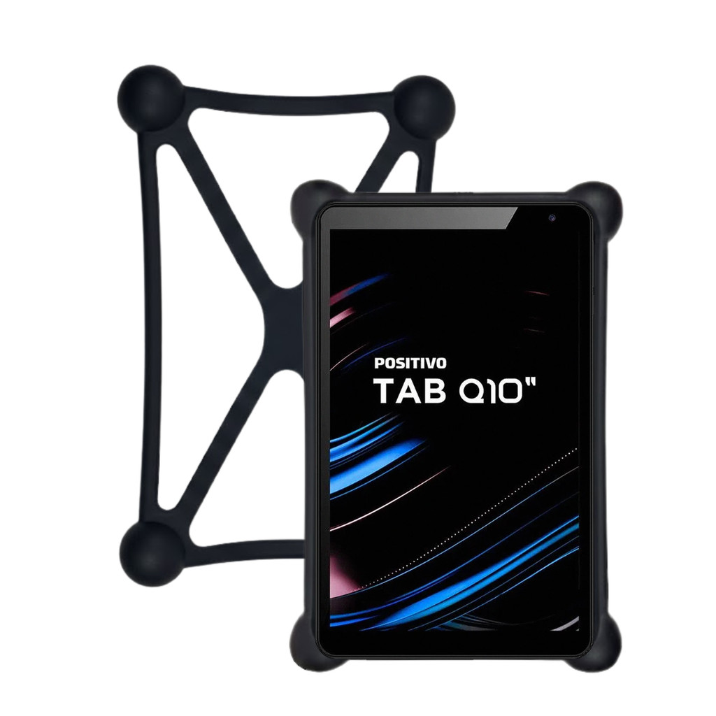Capa Adaptada Compatível com Positivo Tab Q10 3ª Geração