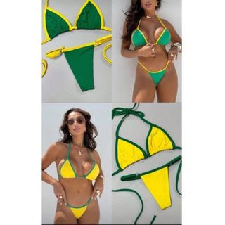 biquíni feminino, conjunto biquíni, moda praia, roupa de banho, biquíni verão, biquíni cortininha, biquíni fio dental