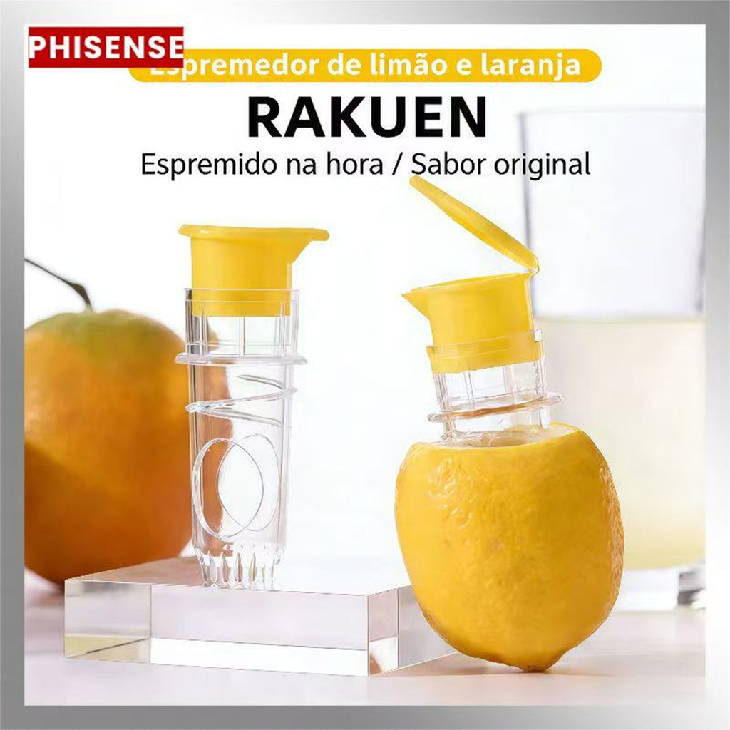 Kit 2-6 unidades Espremedor Manual de Laranja e Frutas, Prático e Rápido para Cozinha Individual em Oferta na Shopee