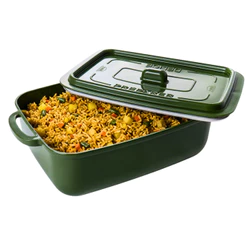 Pote Plástico Hermético Plasútil 1,12L Verde Panelinha Supreme Anti Vazamento