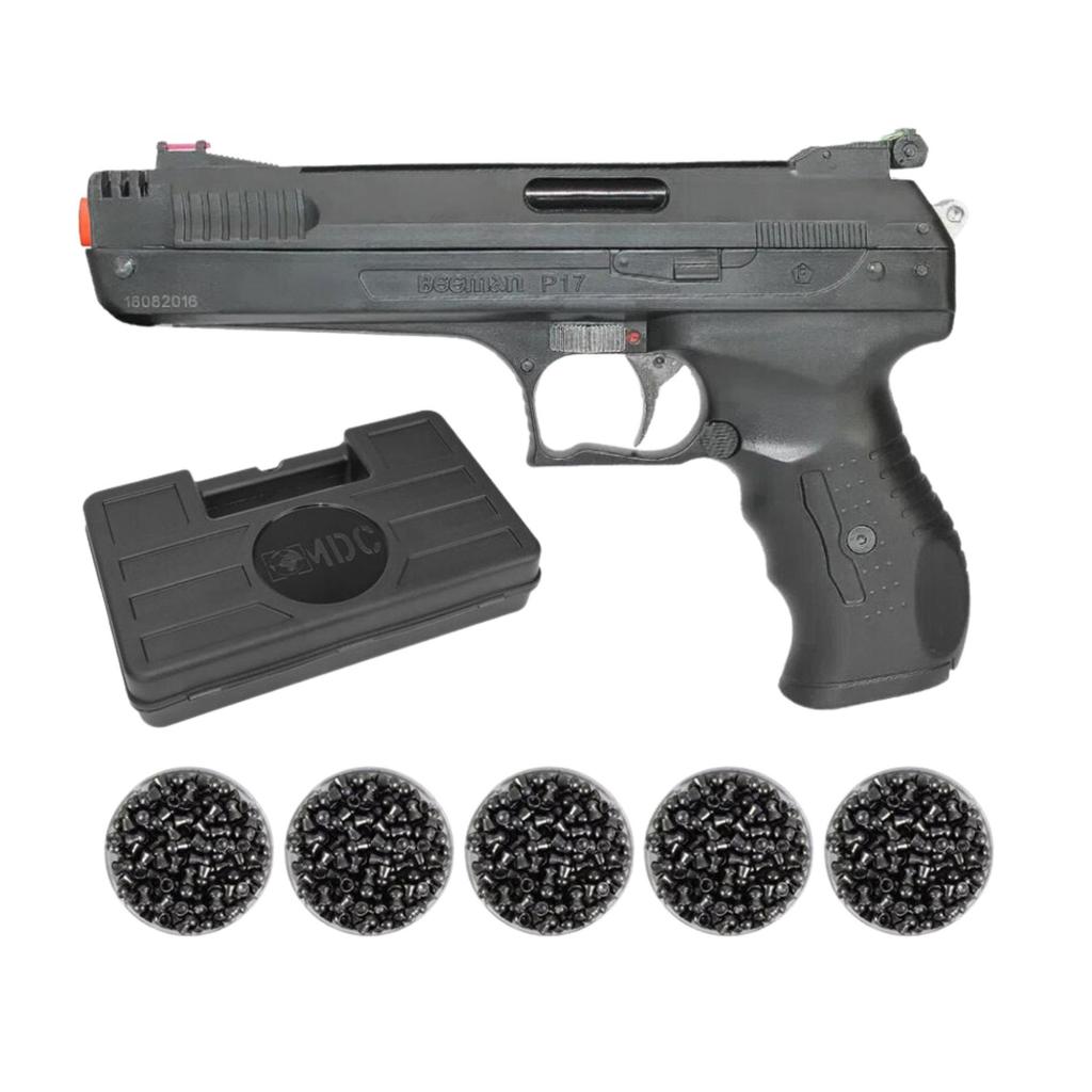 Pistola Pressão Beeman 2004 P-17 5,5mm + 5 Chumbinho + Case em Oferta na Shopee