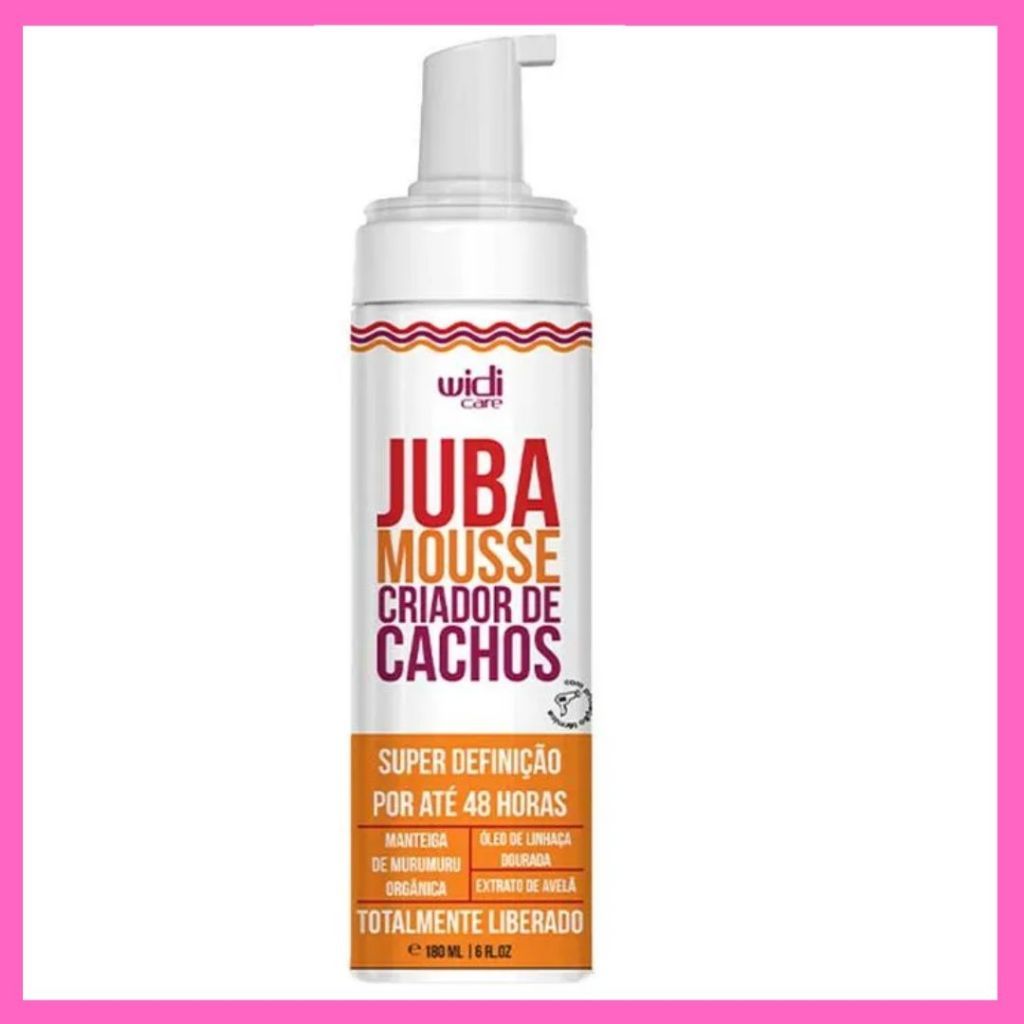 Mousse Capilar Juba Criador De Cachos 200ml - Widi Care