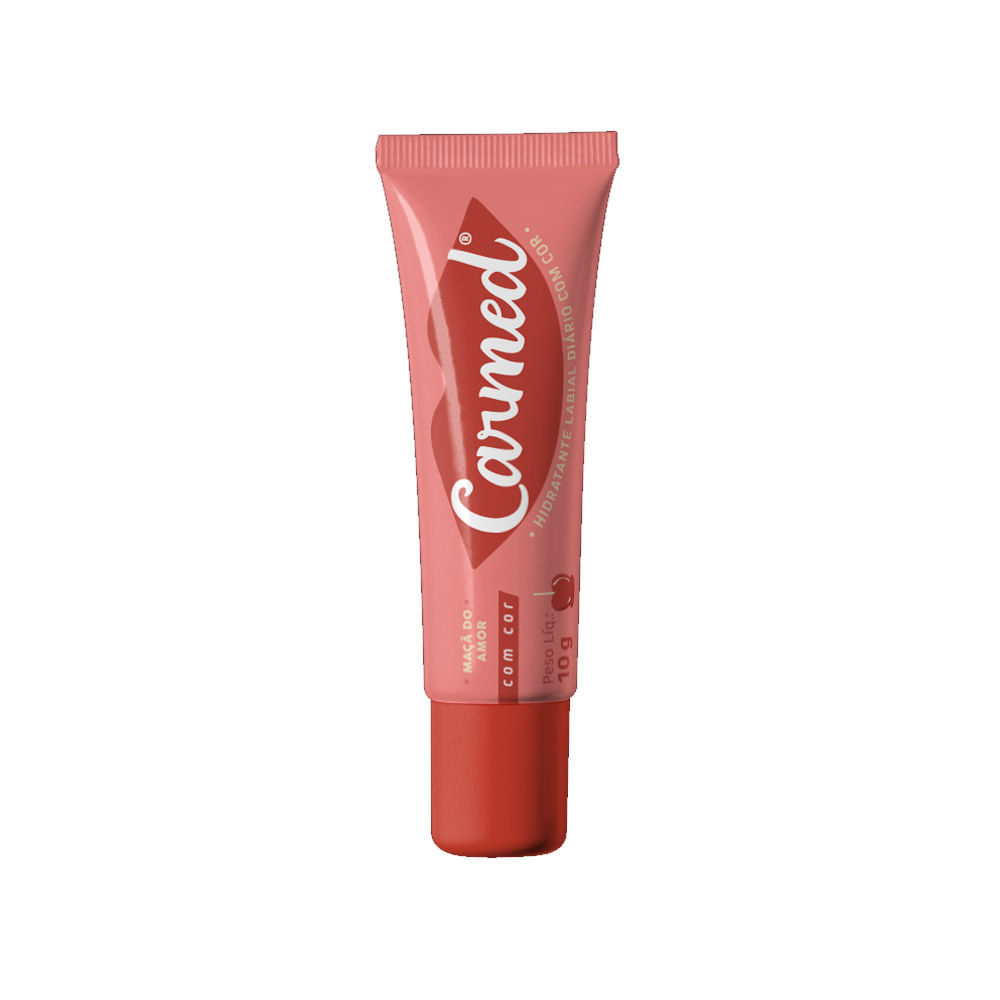 Hidrante Labial Carmed Maçã do Amor com Cor 10g em Oferta na Shopee