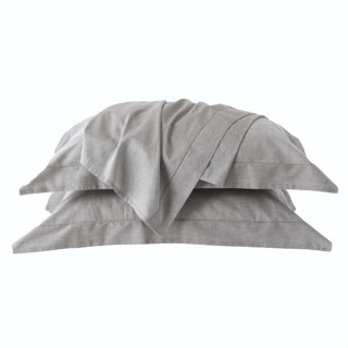 Jogo De Cama 200 Fios Tinto Chambret Kacyumara Silver em Oferta na Shopee