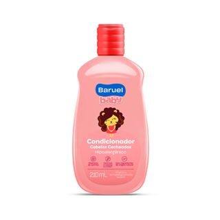 Condicionador Baruel Baby Cabelos Cacheados Hipoalergênico 210ml em Oferta na Shopee