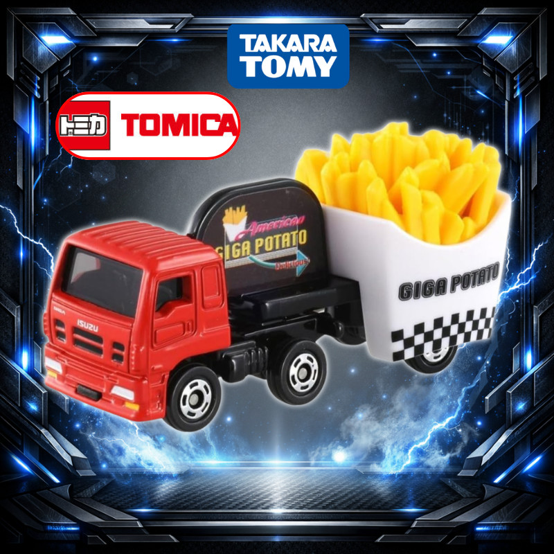 [Direct from Japan] Tomica No.55 Isuzu Giga Fried Potato Truck Diecast Model