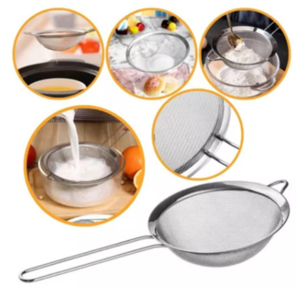 Peneira Peneiras Coador Coadores 10cm 16cm 18cm 20cm Para Suco Farinhas Grãos Para Cozinha Universal em Oferta na Shopee