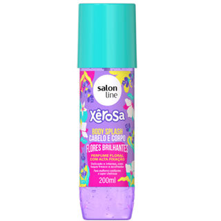 Body Splash Cabelo e Corpo Salon Line Xêrosa Flores Brilhantes 200ml em Oferta na Shopee
