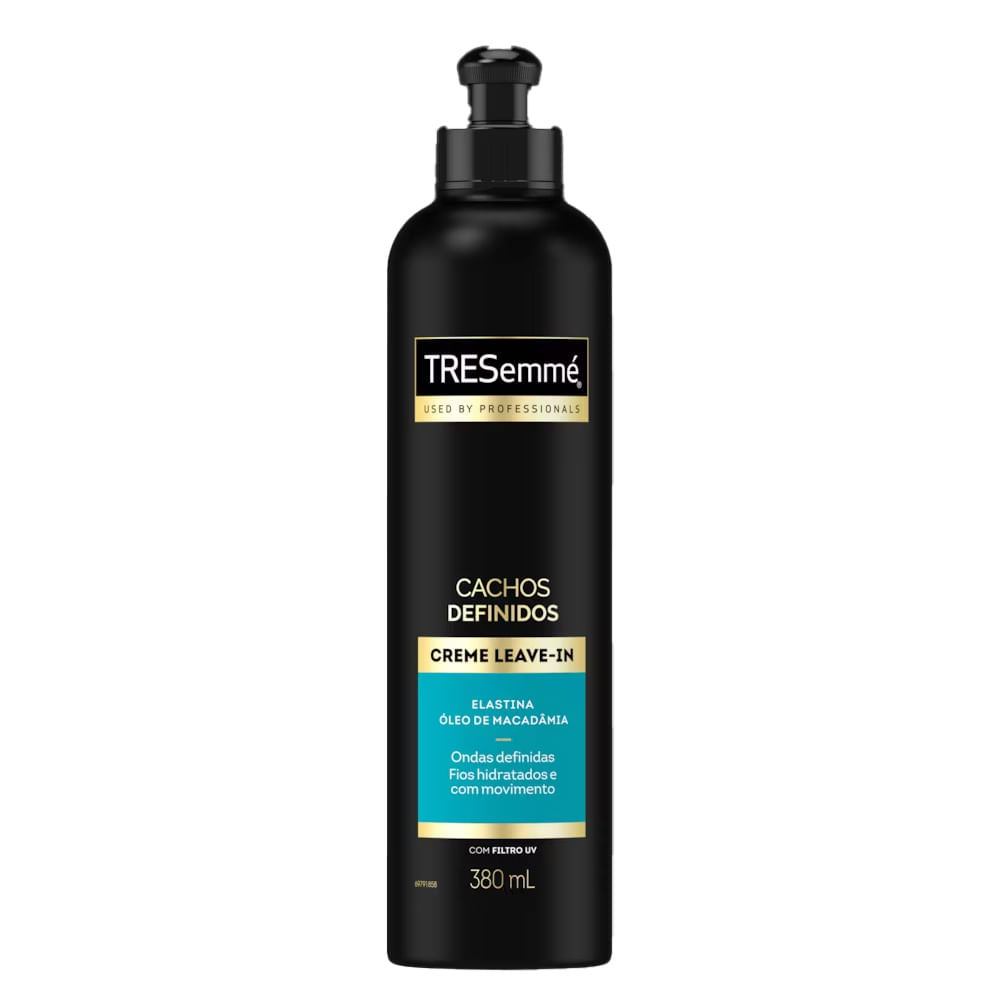 Creme Leave In Tresemmé Cachos Definidos 380ml em Oferta na Shopee