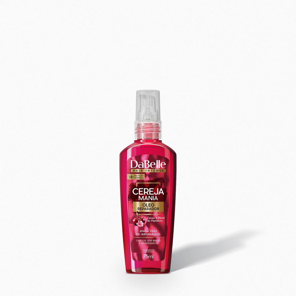 Óleo Reparador Cereja Mania 75ml - DaBelle em Oferta na Shopee