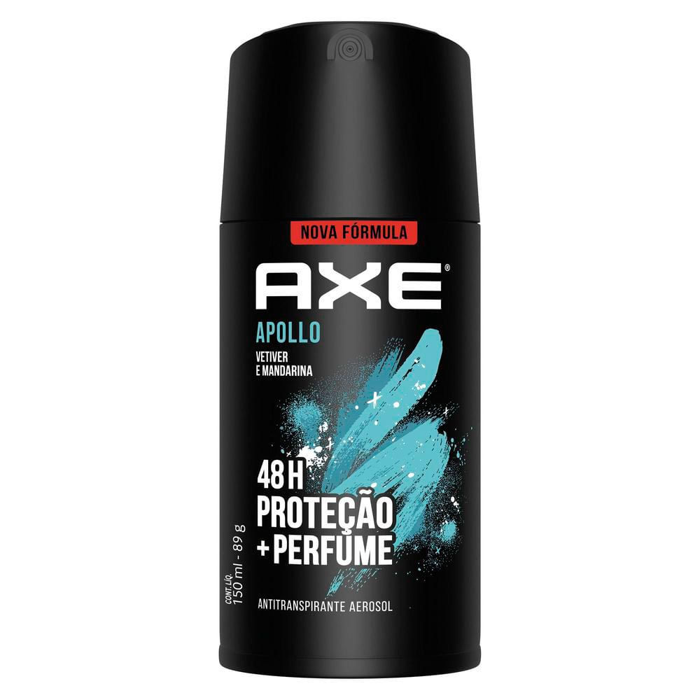 Desodorante Axe Apollo Body Spray Aerosol 150ml em Oferta na Shopee