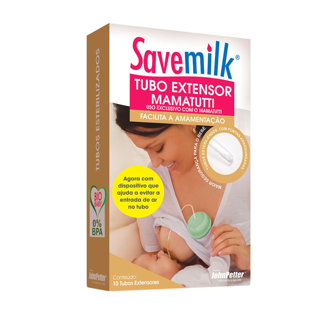 Mamatutti Tubo Extensor Savemilk com 10 Unidades em Oferta na Shopee