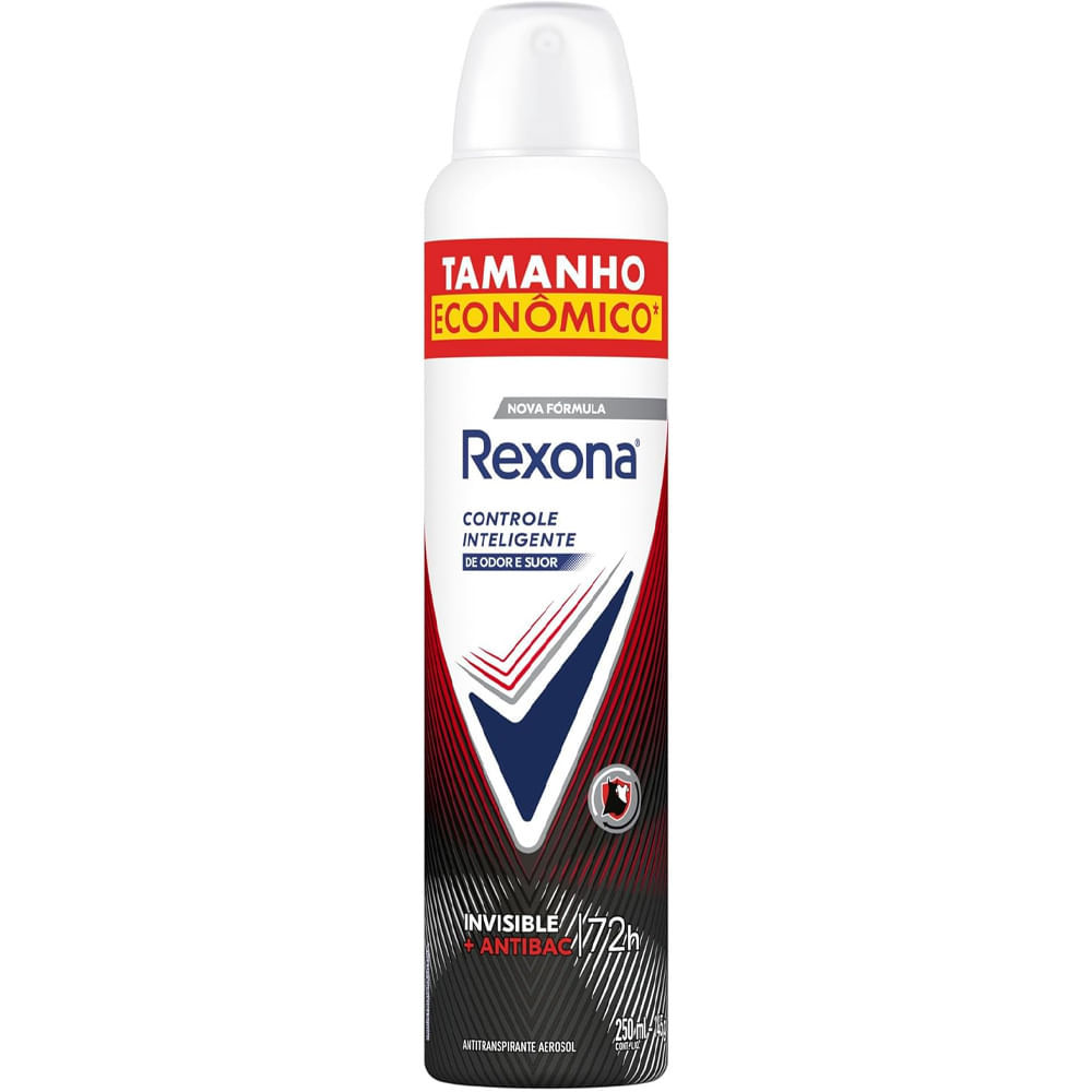 Desodorante Aerosol Rexona Antibacterial + Invisible 250ml em Oferta na Shopee