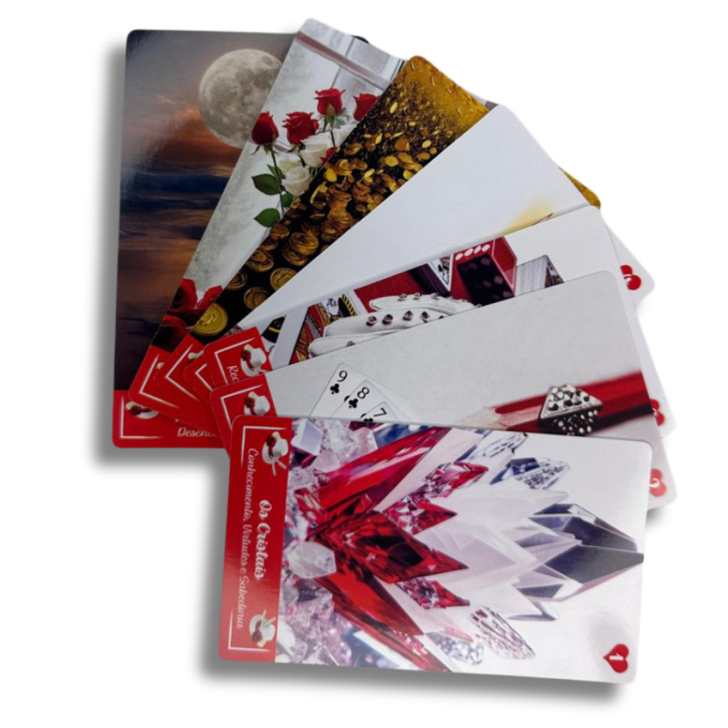 Kit c/ 6 O Legítimo Tarô da Maria Navalha 36 Cartas Plas+Man