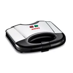 Sanduicheira Grill Inox Compacta Antiaderente SACS - Arno