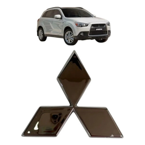 Emblema Grade Asx 2011 A 2016 Prateado