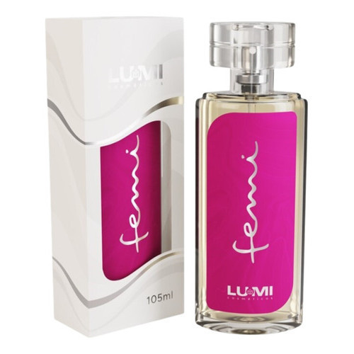 Perfume Lumi Nº18 Femi - 105 Ml Fragrância Feminina Floral Bouquet Corpo E Cabelo
